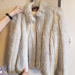 Jordache fur jacket